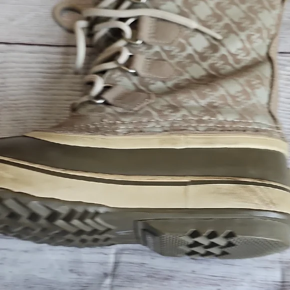 Sorel Sz 8 Joan Of Arc Tan Winter Boots - Picture 9 of 16
